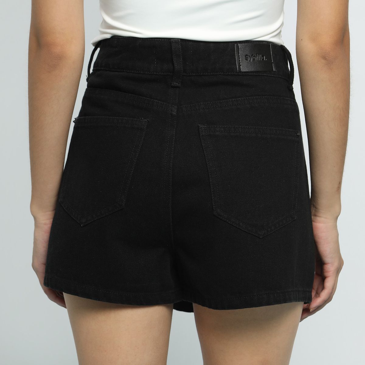 SYBILLA - Short Sybilla Mujer 100% Algodón Casual