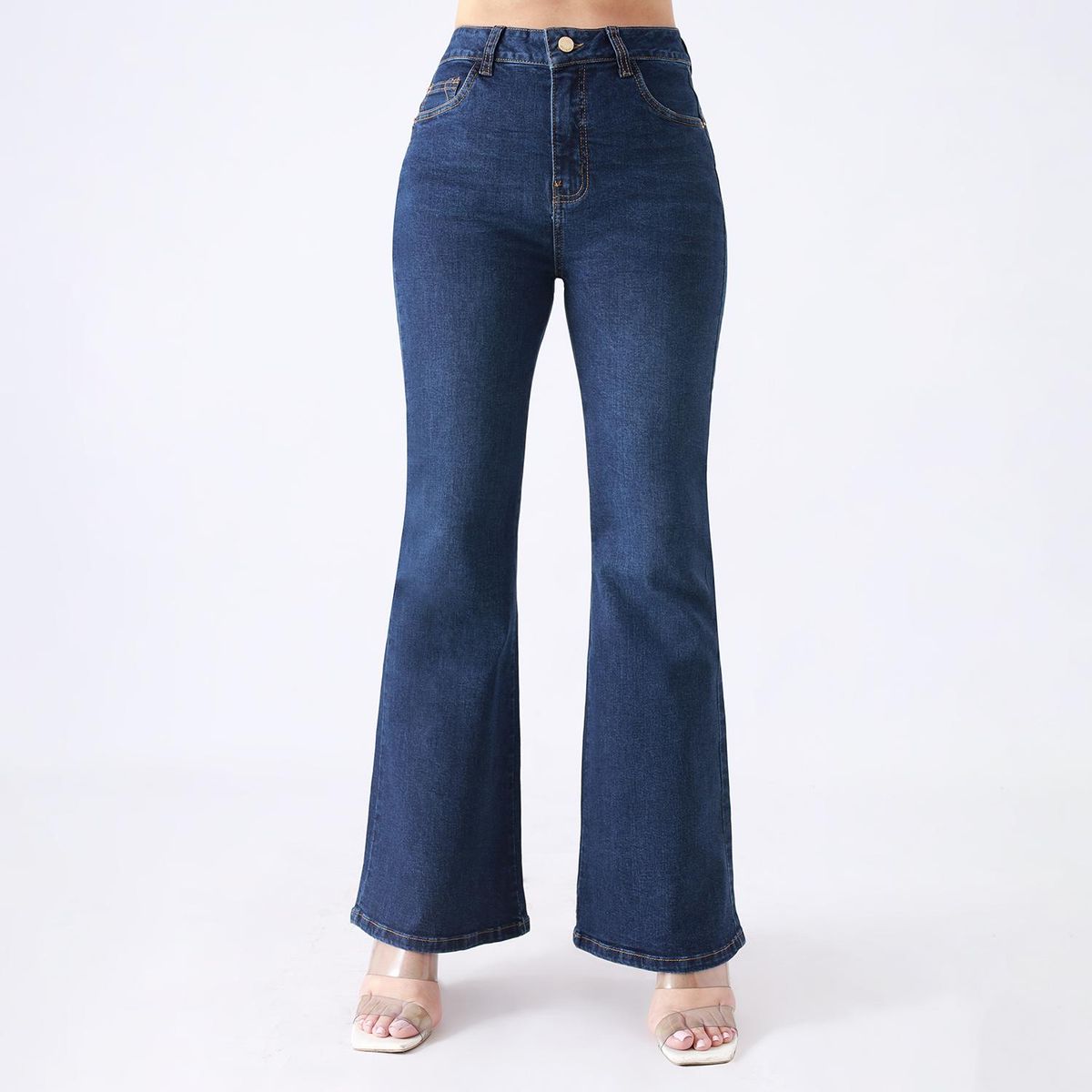 KANSAS - Jean Flare Algodón Mujer Kansas