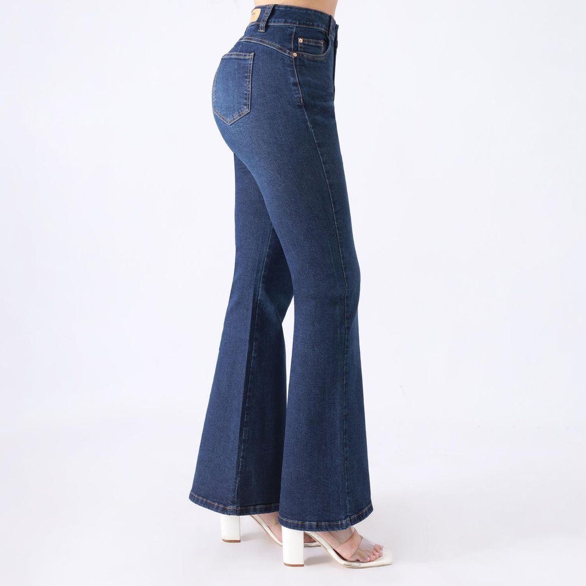 KANSAS - Jean Flare Algodón Mujer Kansas