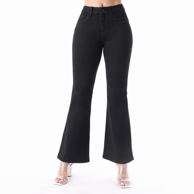 KANSAS - Jean Flare Algodón Mujer Kansas