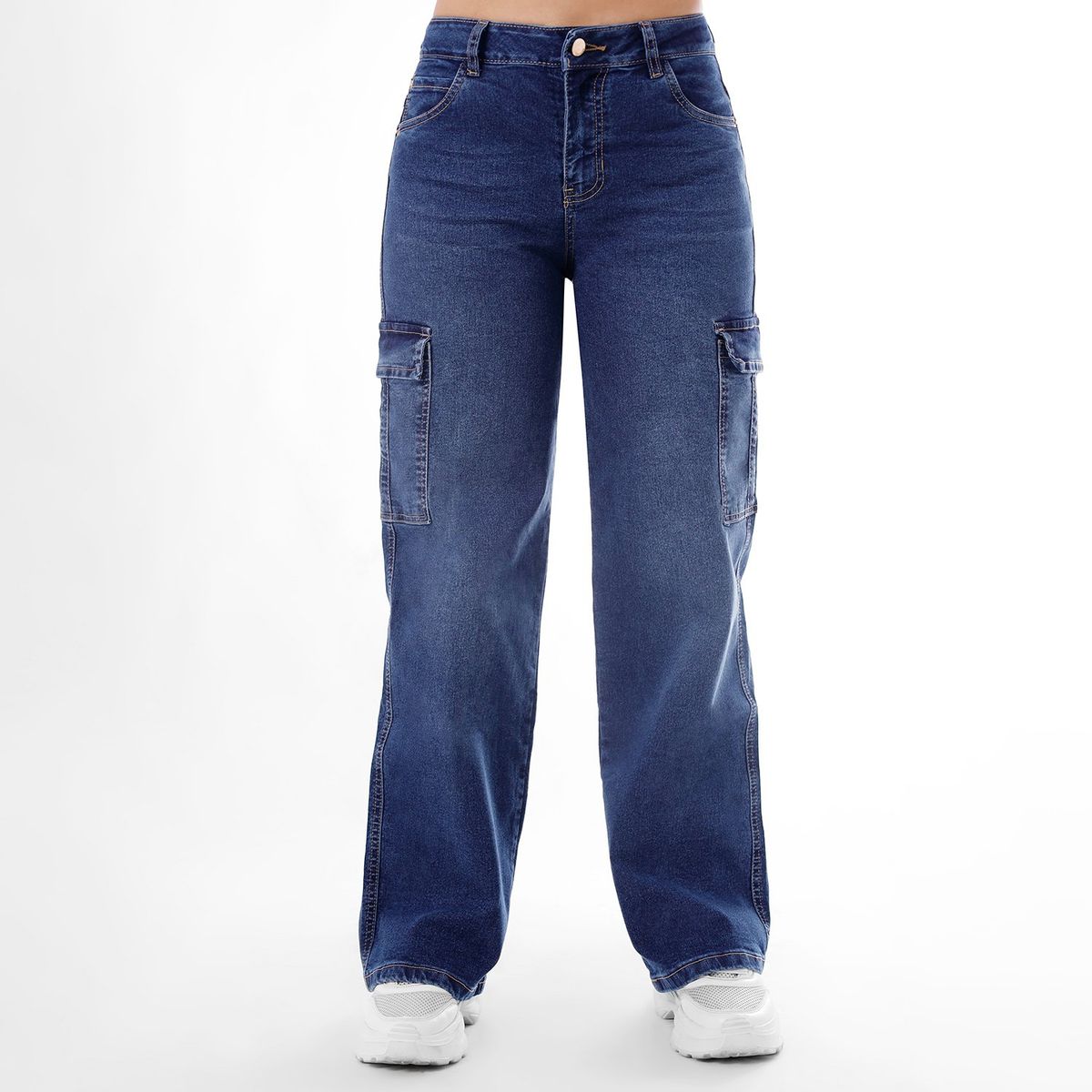 KANSAS - Jean Palazzo Tiro Alto Mujer Kansas