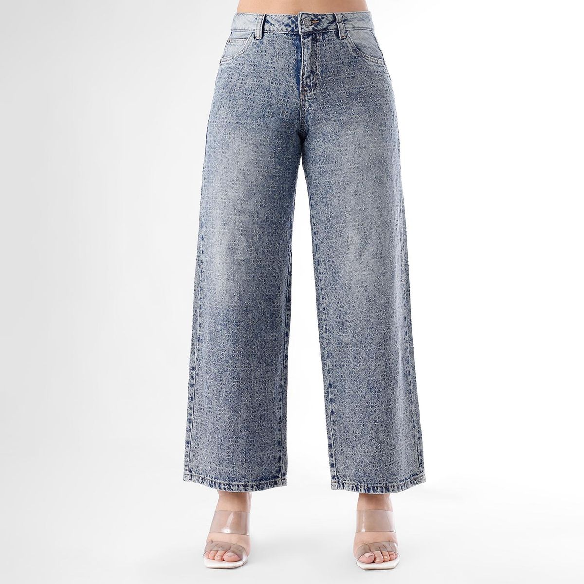 KANSAS - Jean Wide 100% Algodón Mujer Kansas