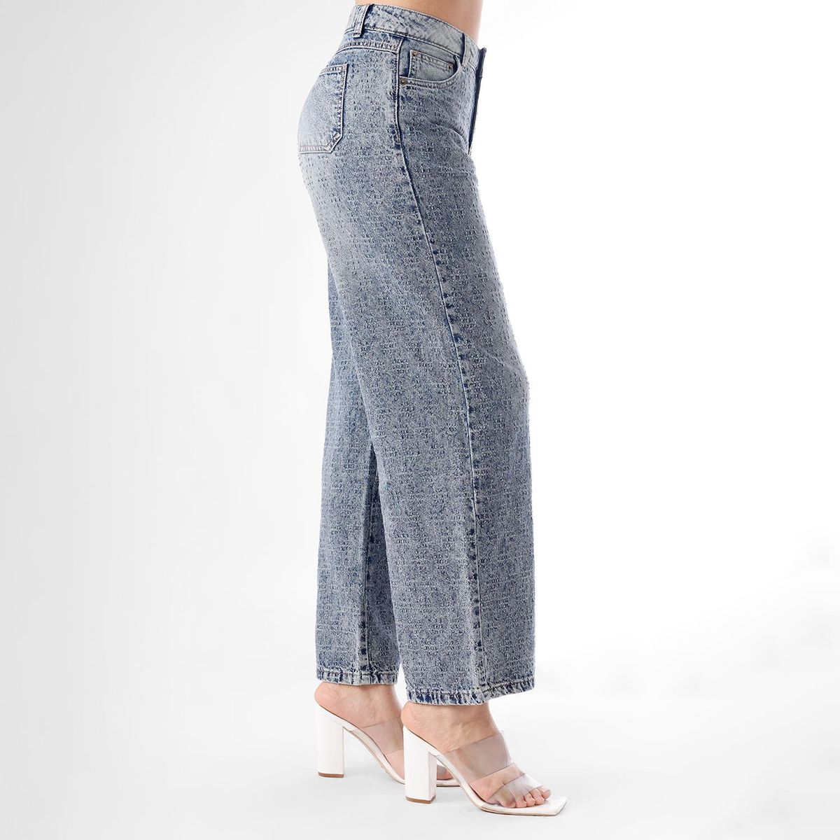 KANSAS - Jean Wide 100% Algodón Mujer Kansas