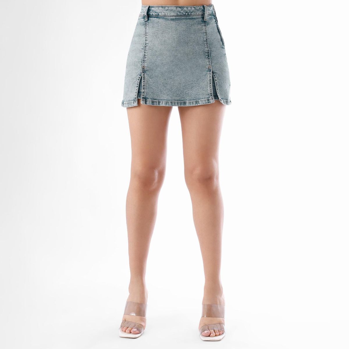 KANSAS - Falda Short Algodón Mujer Kansas