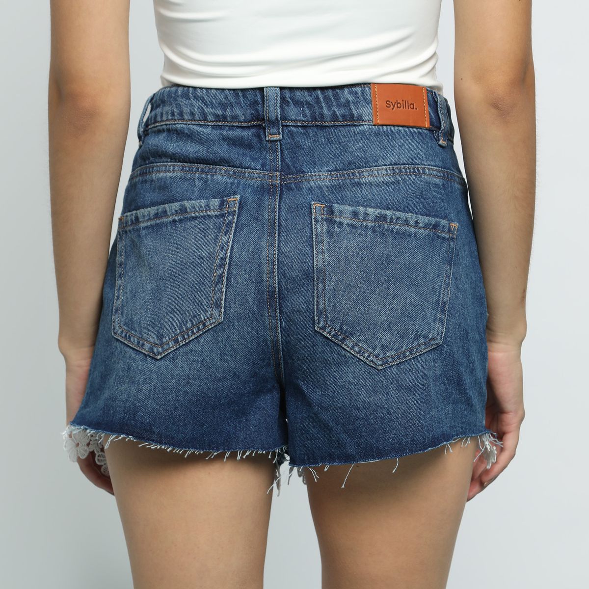 SYBILLA - Short Algodón Mujer Sybilla