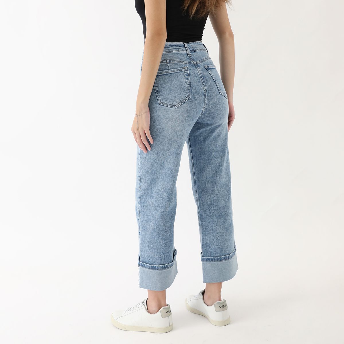 KAYRA POBLET - Jean Straight Algodón Mujer Kayra Poblet