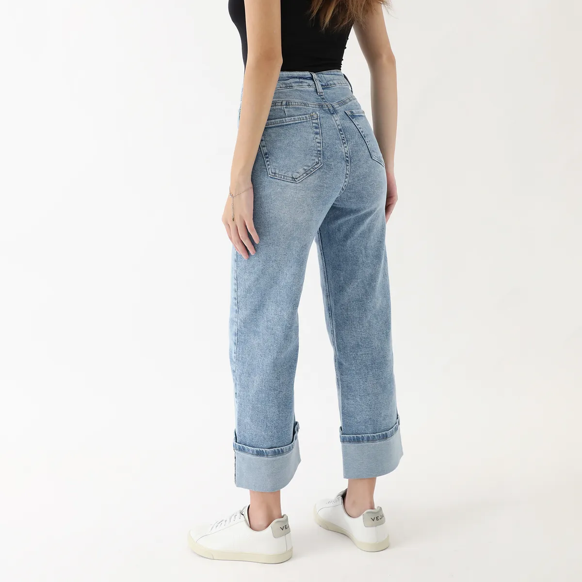 KAYRA POBLET - Jean Straight Algodón Mujer Kayra Poblet