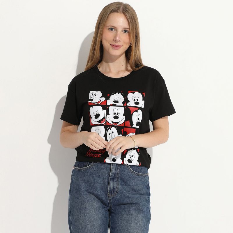 SYBILLA - Polo Disney 100% Algodón Mujer Sybilla