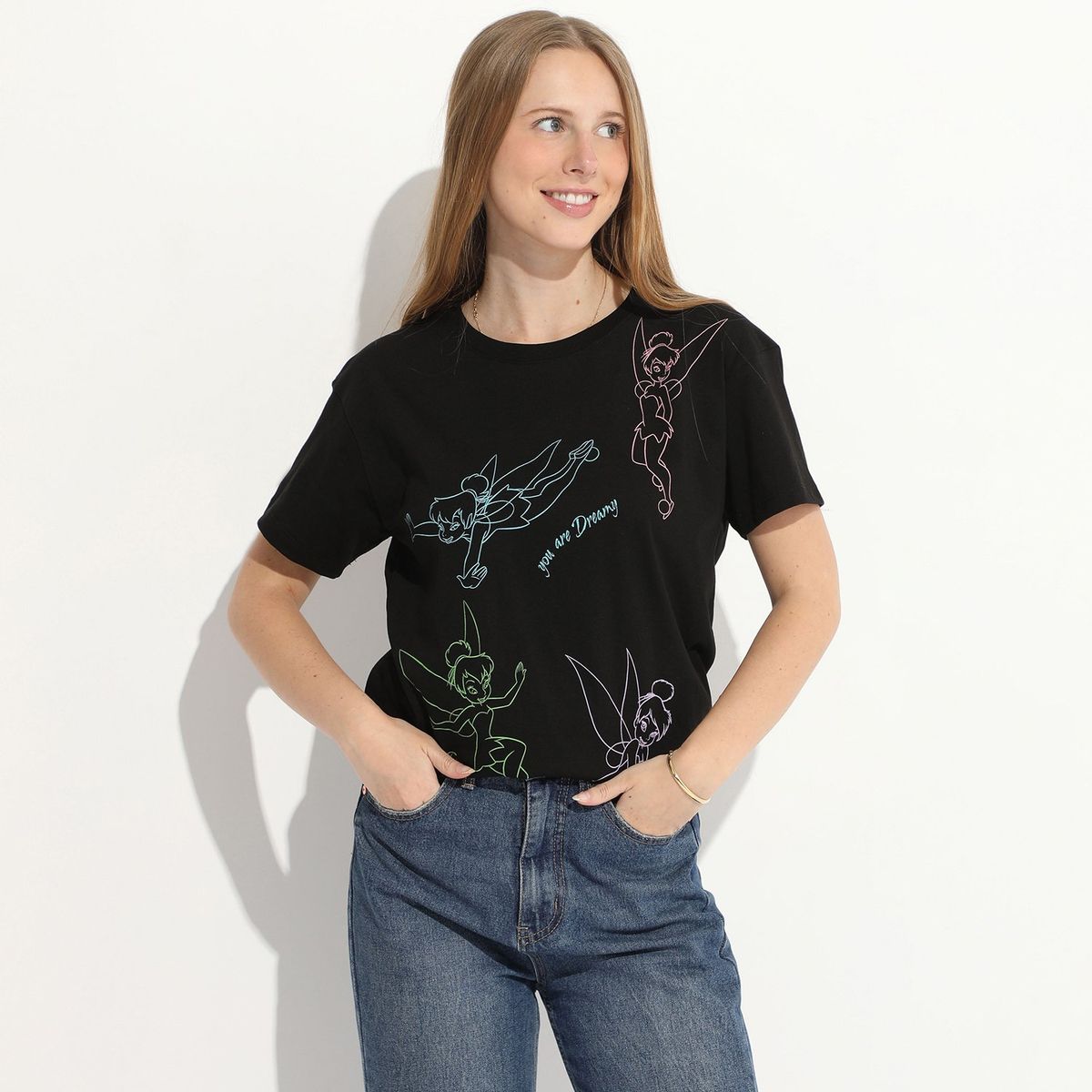 SYBILLA - Polo Disney 100% Algodón Mujer Sybilla