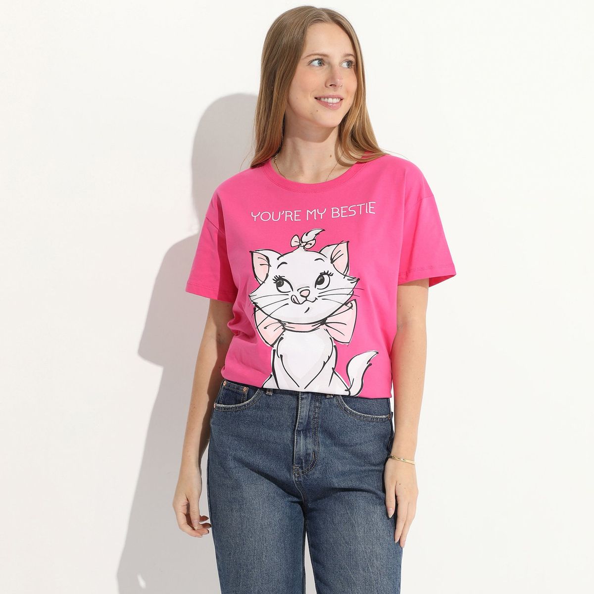 SYBILLA - Polo Disney 100% Algodón Mujer Sybilla