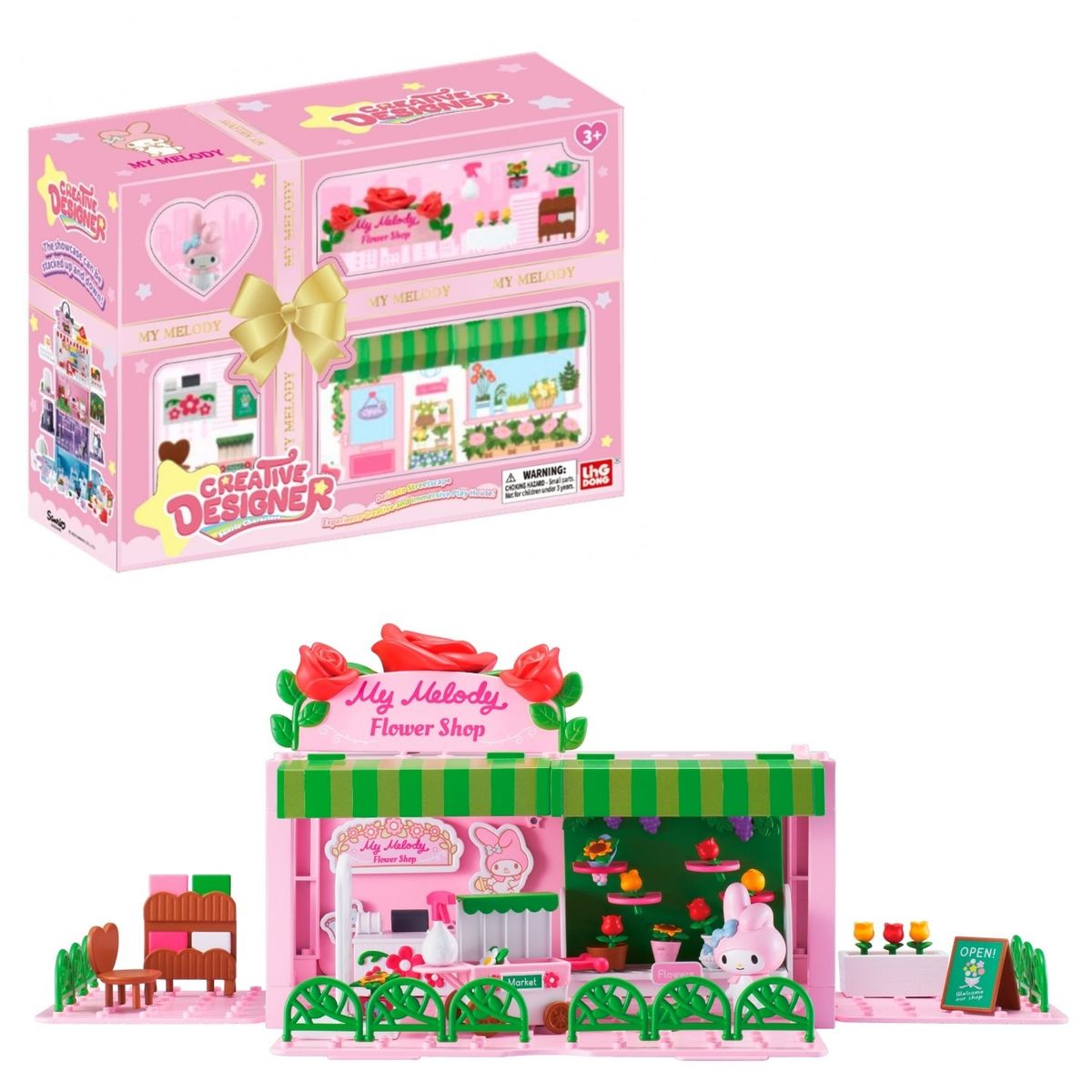 HELLO KITTY - Juguete Florería Hello Kitty