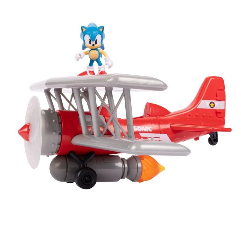SONIC - Juguete Sonic Con Avión