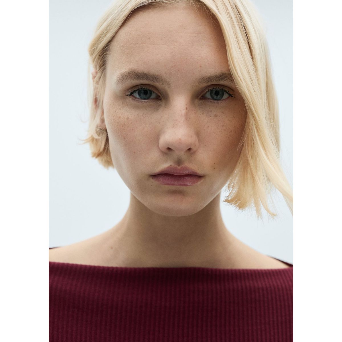 MANGO - Polo Manga Larga Mujer Mango