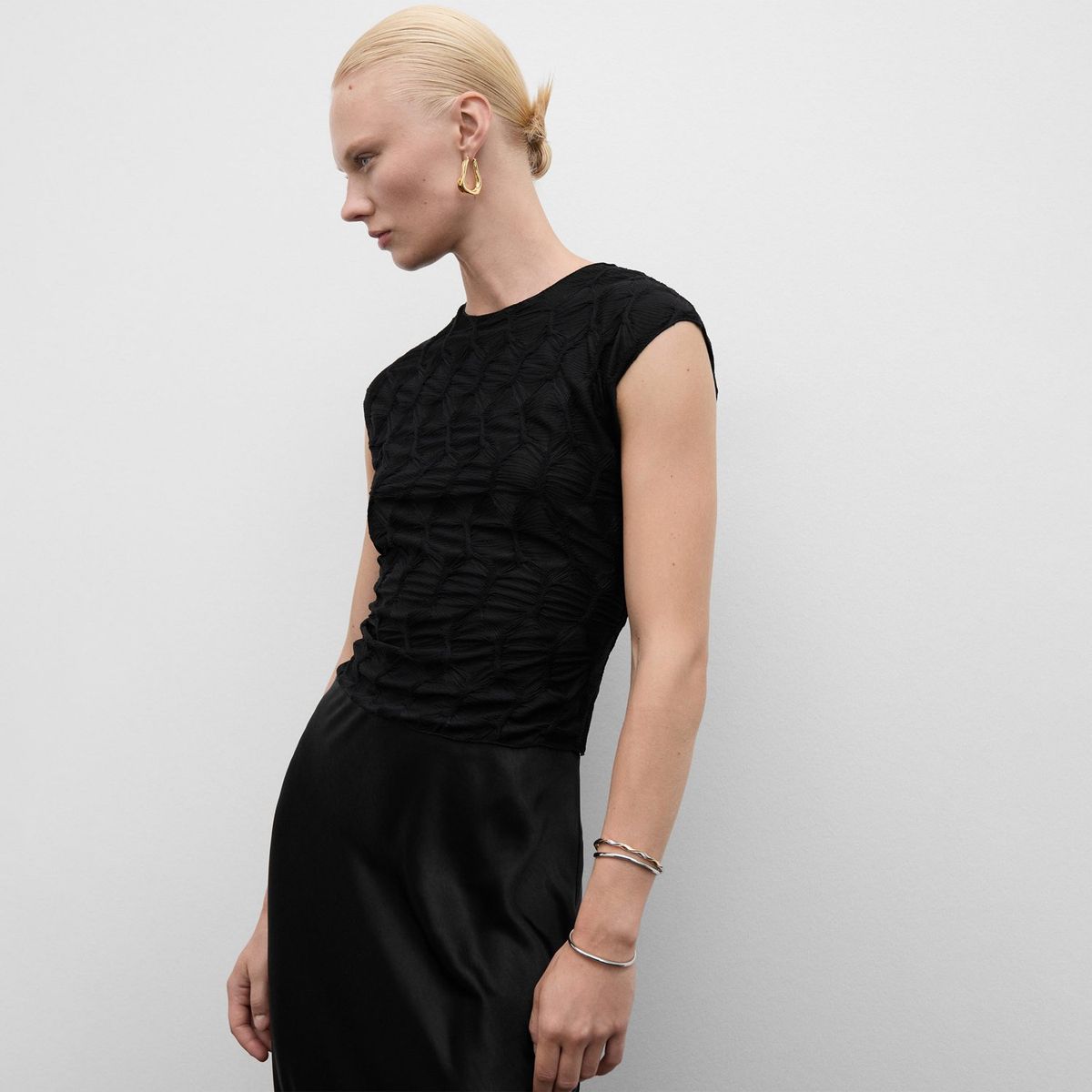 MANGO - Polo Manga Corta Mujer Mango