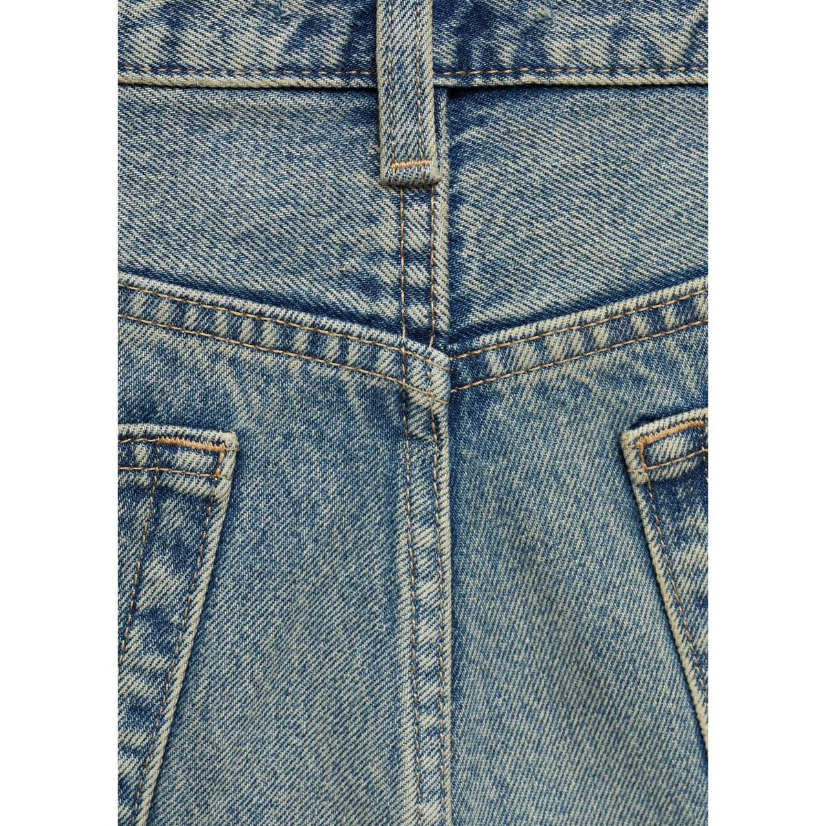 MANGO - Jean Straight 100% Algodón Mujer Mango