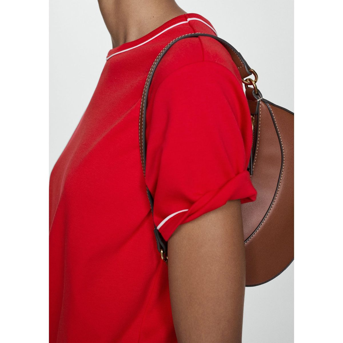 MANGO - Polo Manga Corta 100% Algodón Mujer Mango