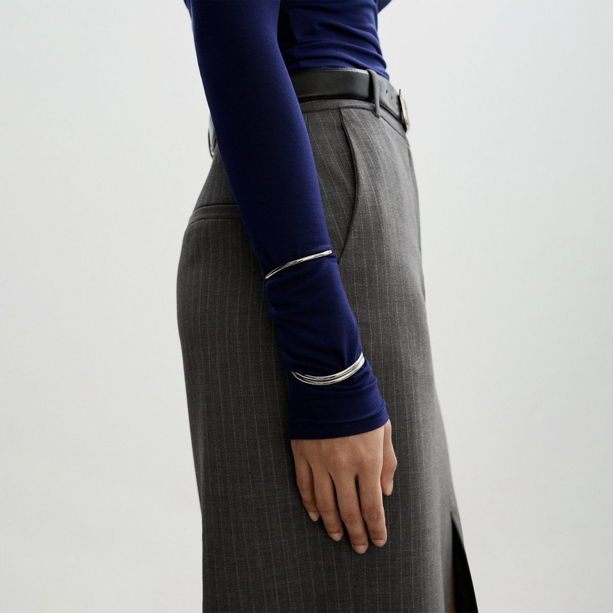 MANGO - Polo Manga Larga Mujer Mango