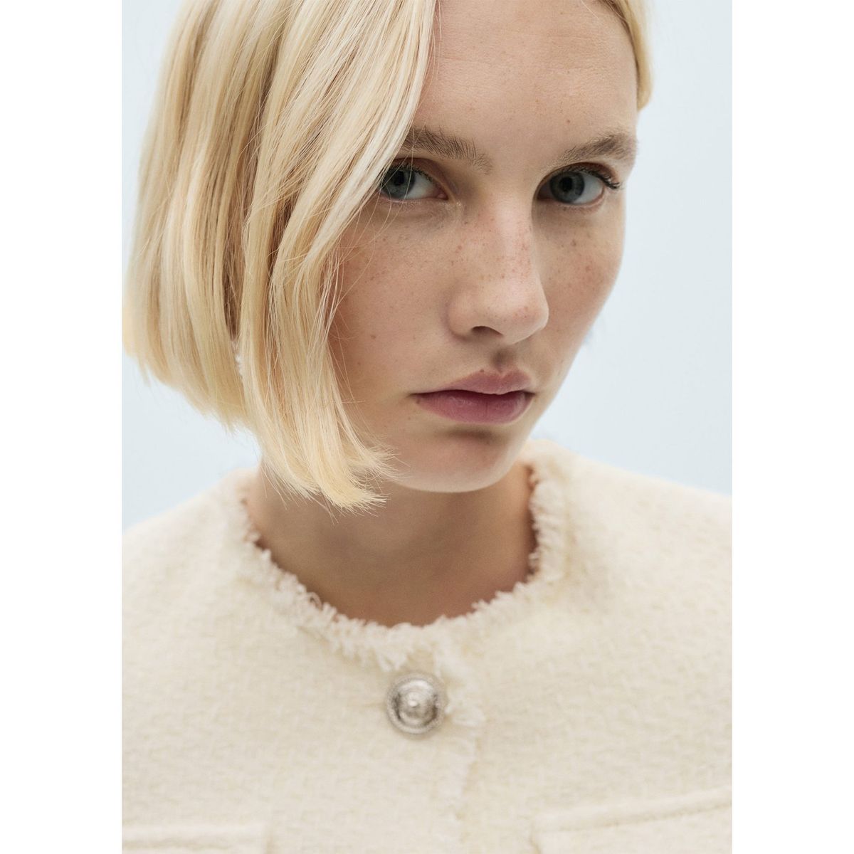 MANGO - Abrigo Algodón Mujer Mango