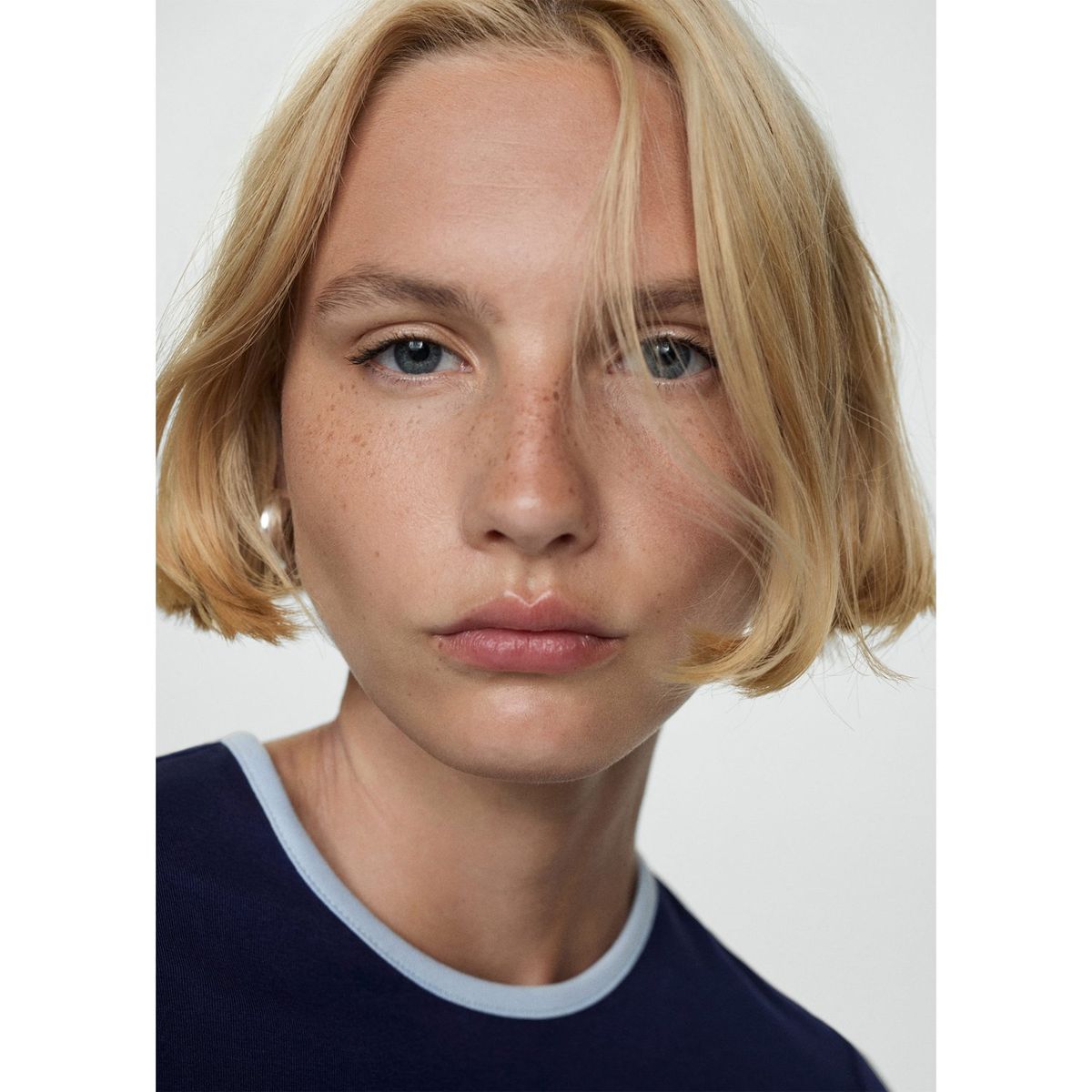 MANGO - Polo Manga Corta Algodón Mujer Mango