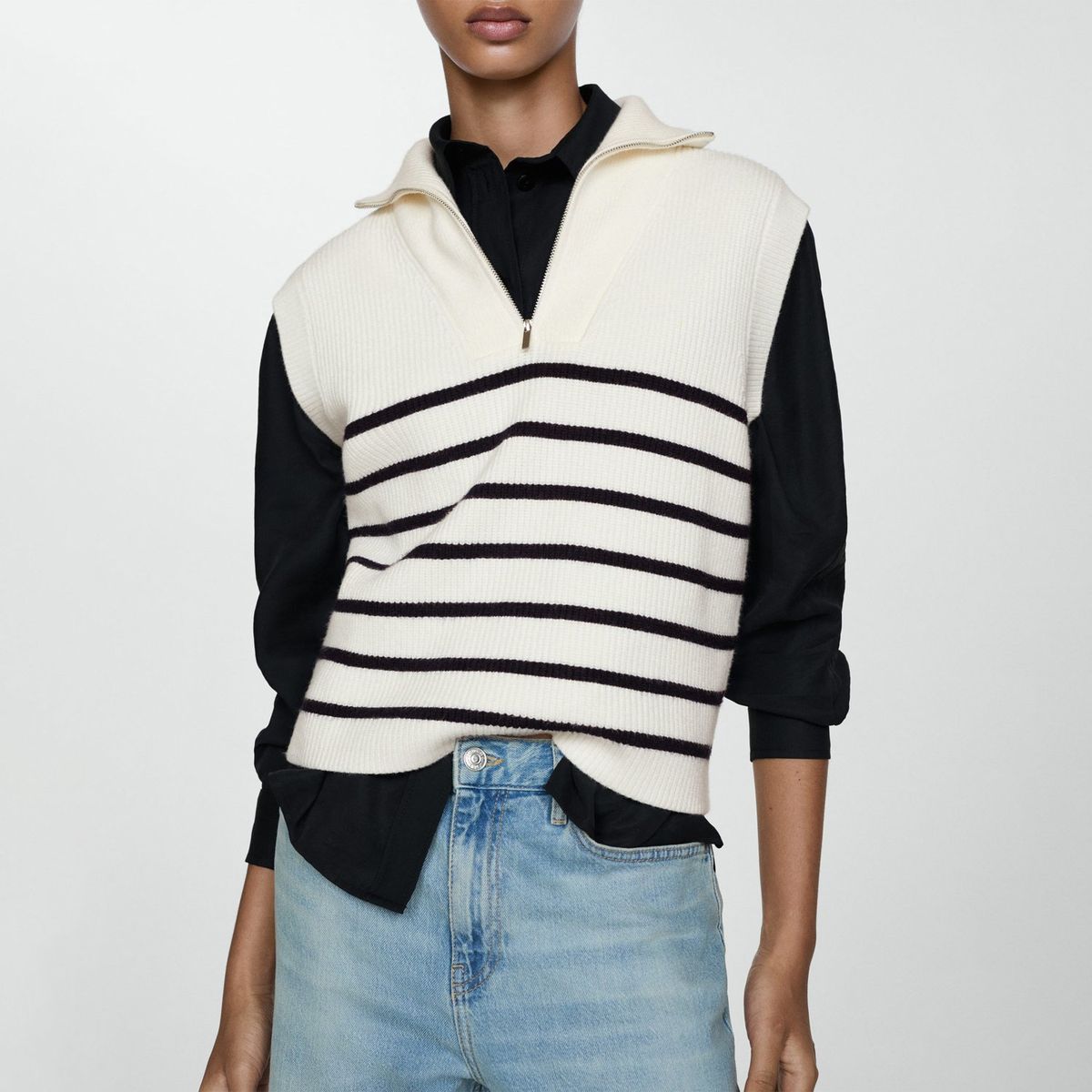 MANGO - Chaleco Mujer Mango