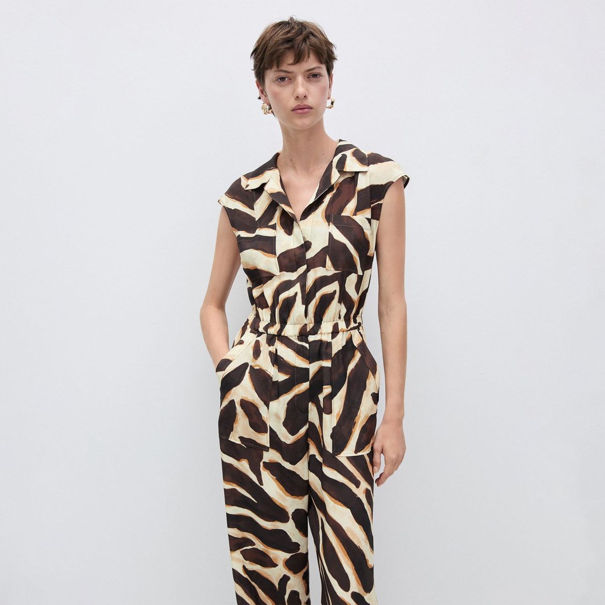 MANGO - Enterizo Mujer Mango