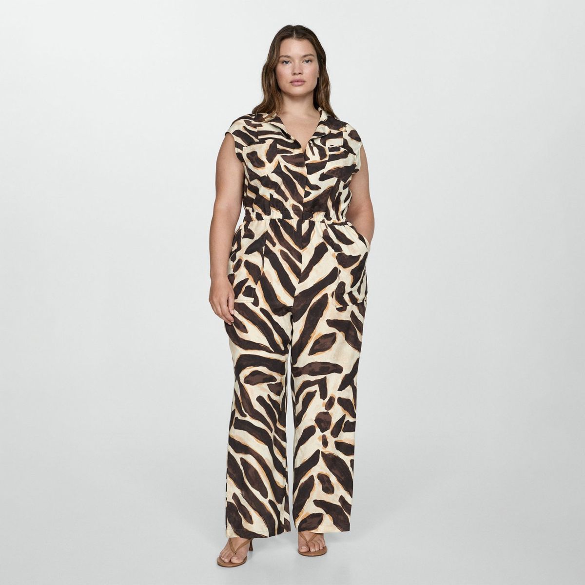 MANGO - Enterizo Mujer Mango