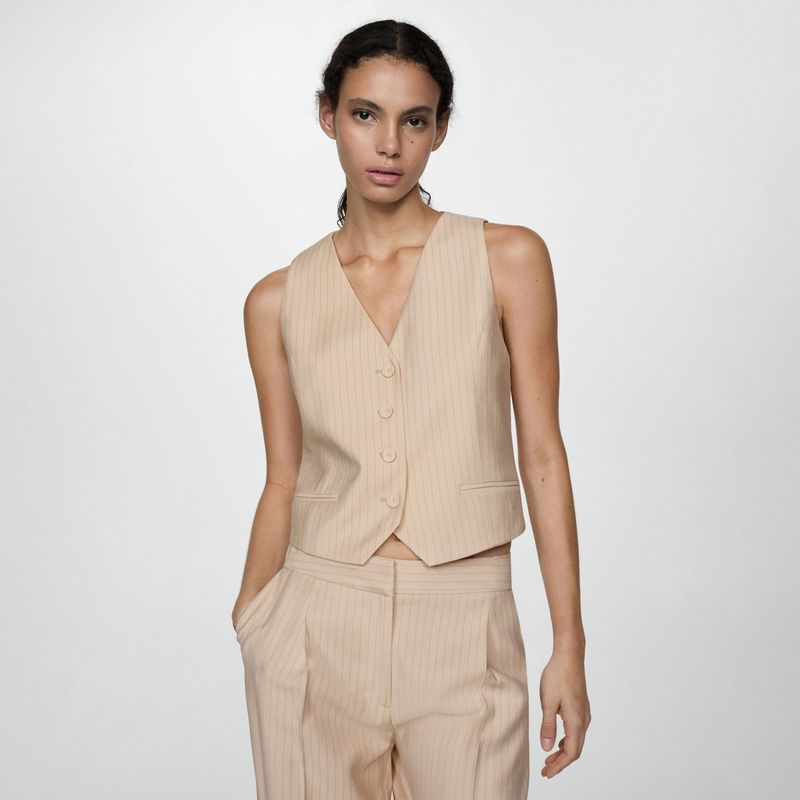 MANGO - Chaleco Mujer Mango