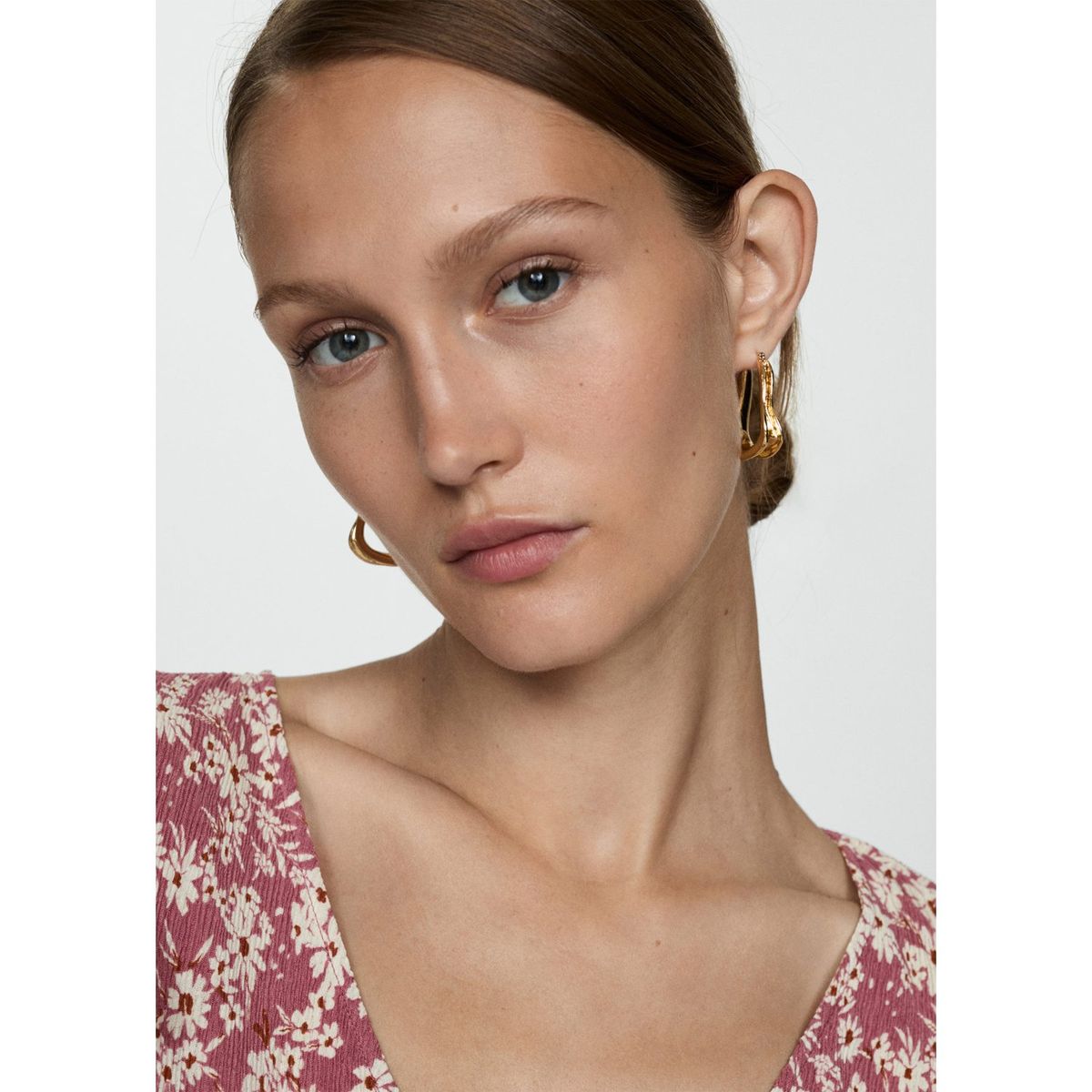 MANGO - Blusa Manga Larga Mujer Mango