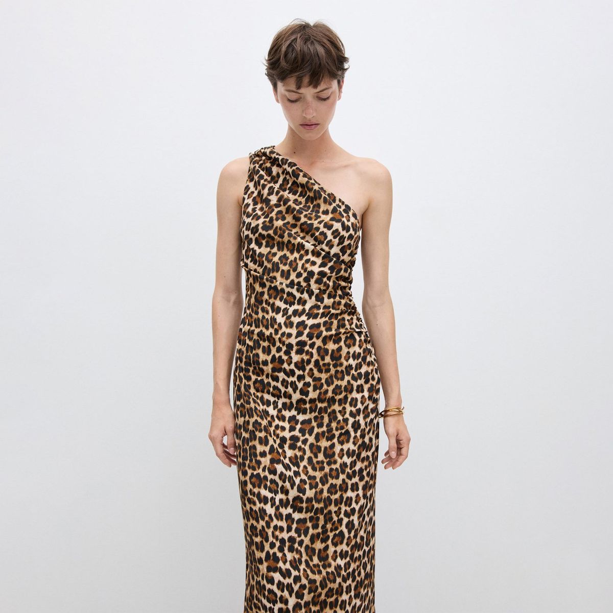 MANGO - Vestido Largo Casual Mujer Mango