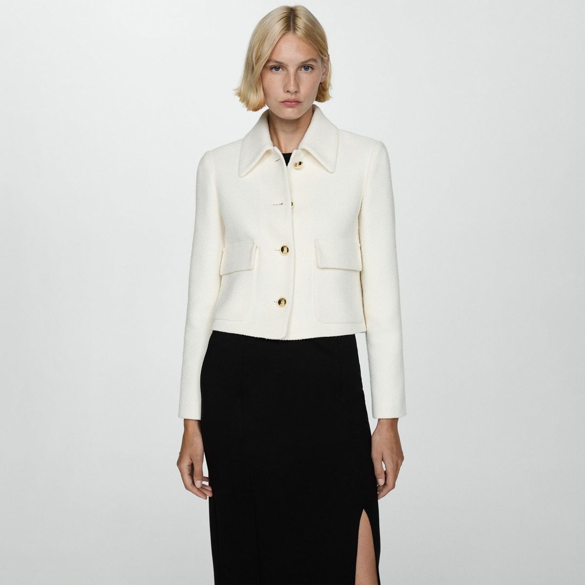 MANGO - Falda Larga Mujer Mango