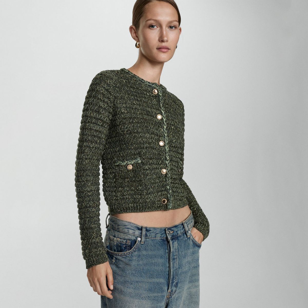 MANGO - Cárdigan Mujer Mango