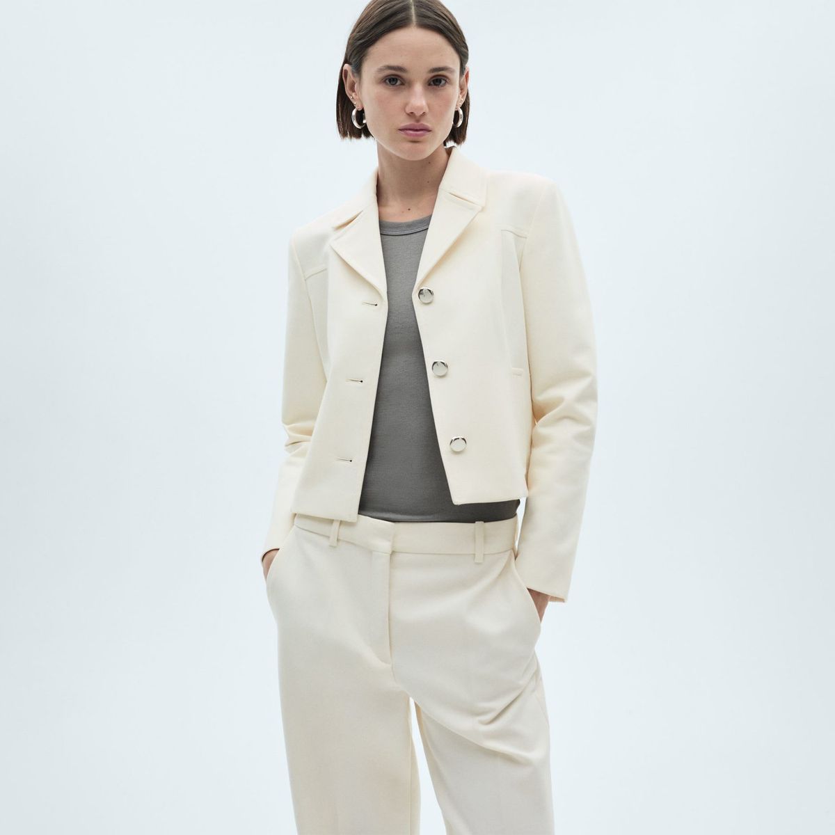 MANGO - Blazer Mujer Mango