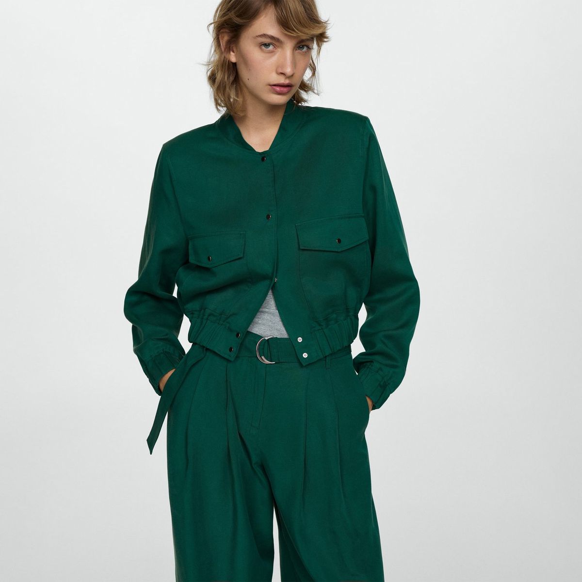 MANGO - Casaca Mujer Mango