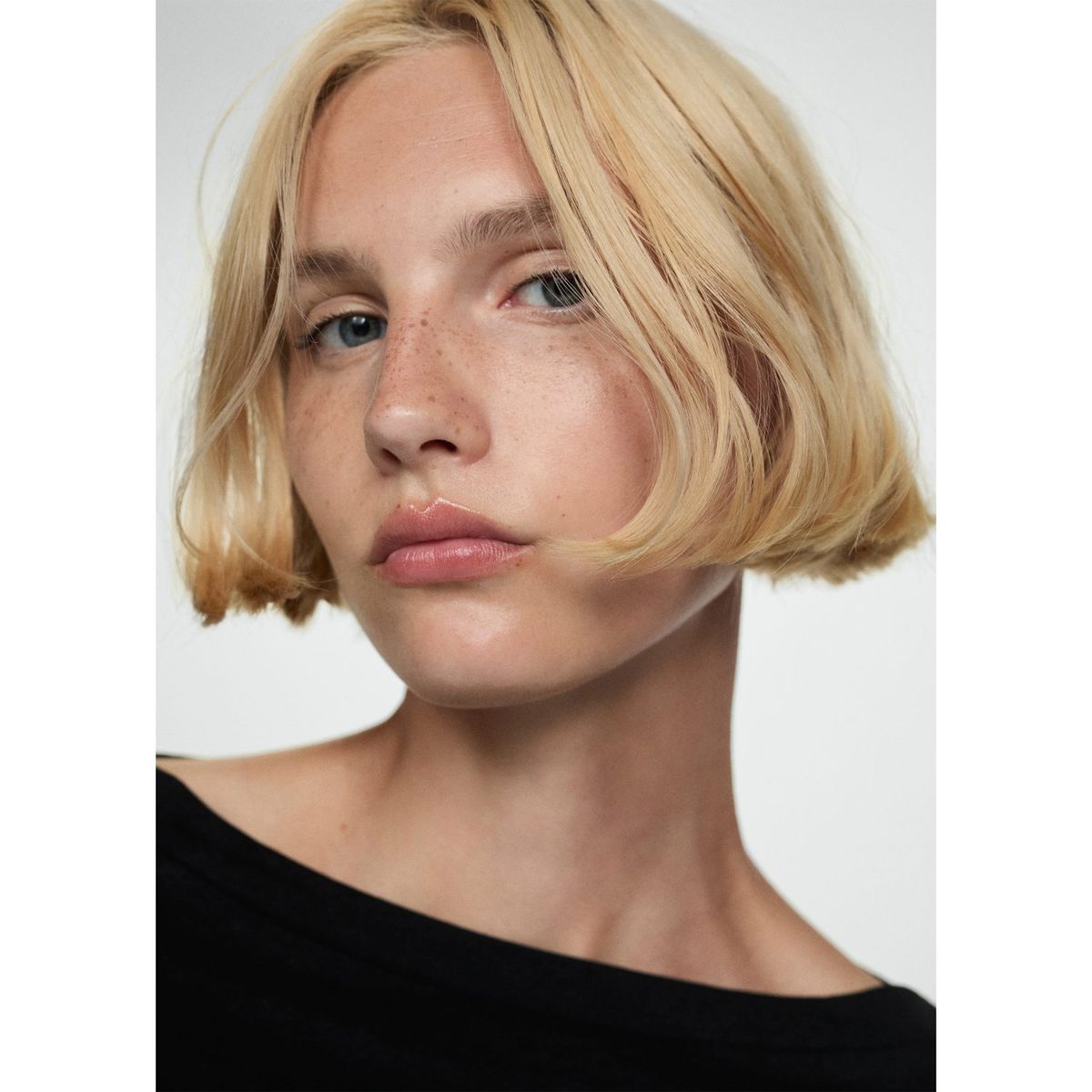 MANGO - Polo Manga Larga 100% Algodón Mujer Mango