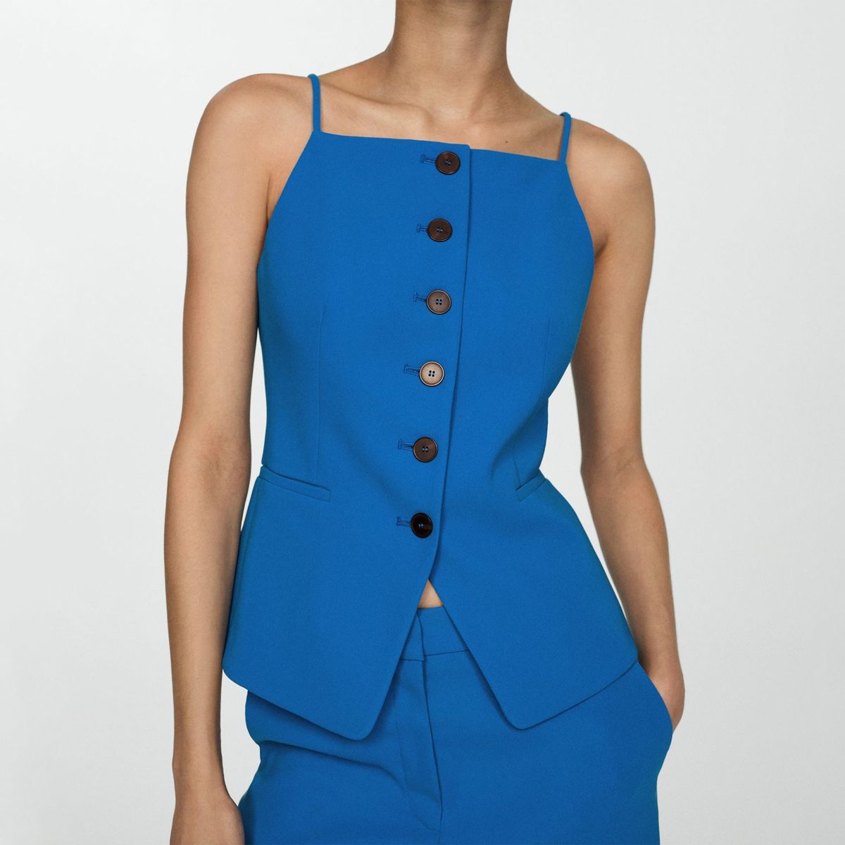 MANGO - Chaleco Mujer Mango