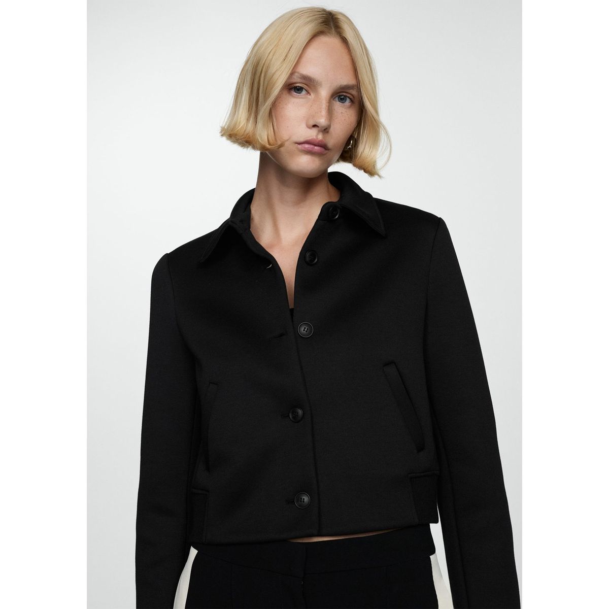 MANGO - Casaca Mujer Mango