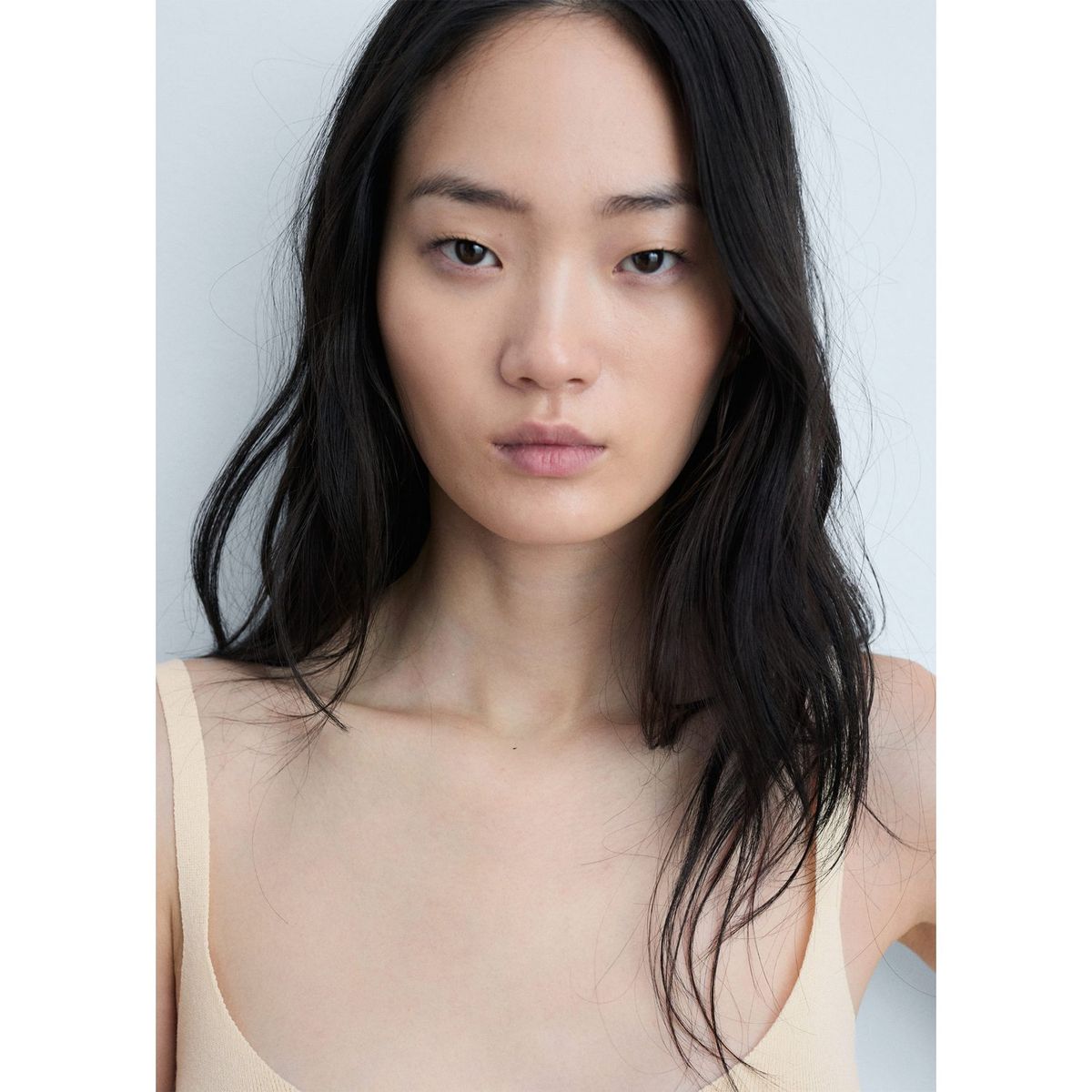 MANGO - Top Sin Mangas Mujer Mango