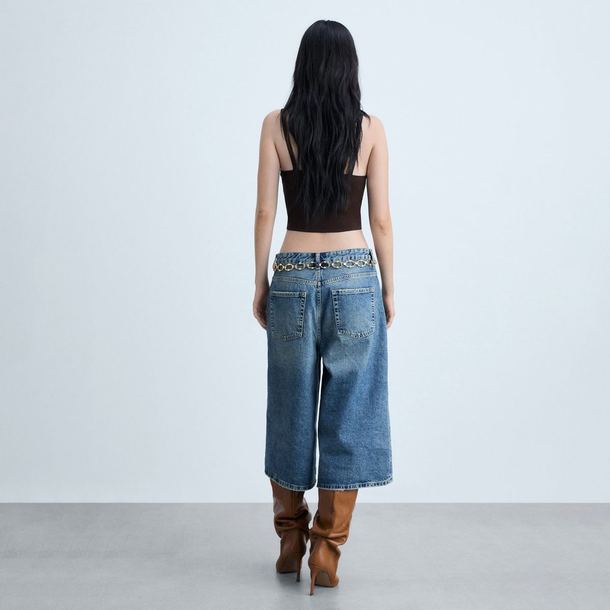 MANGO - Top Sin Mangas Mujer Mango