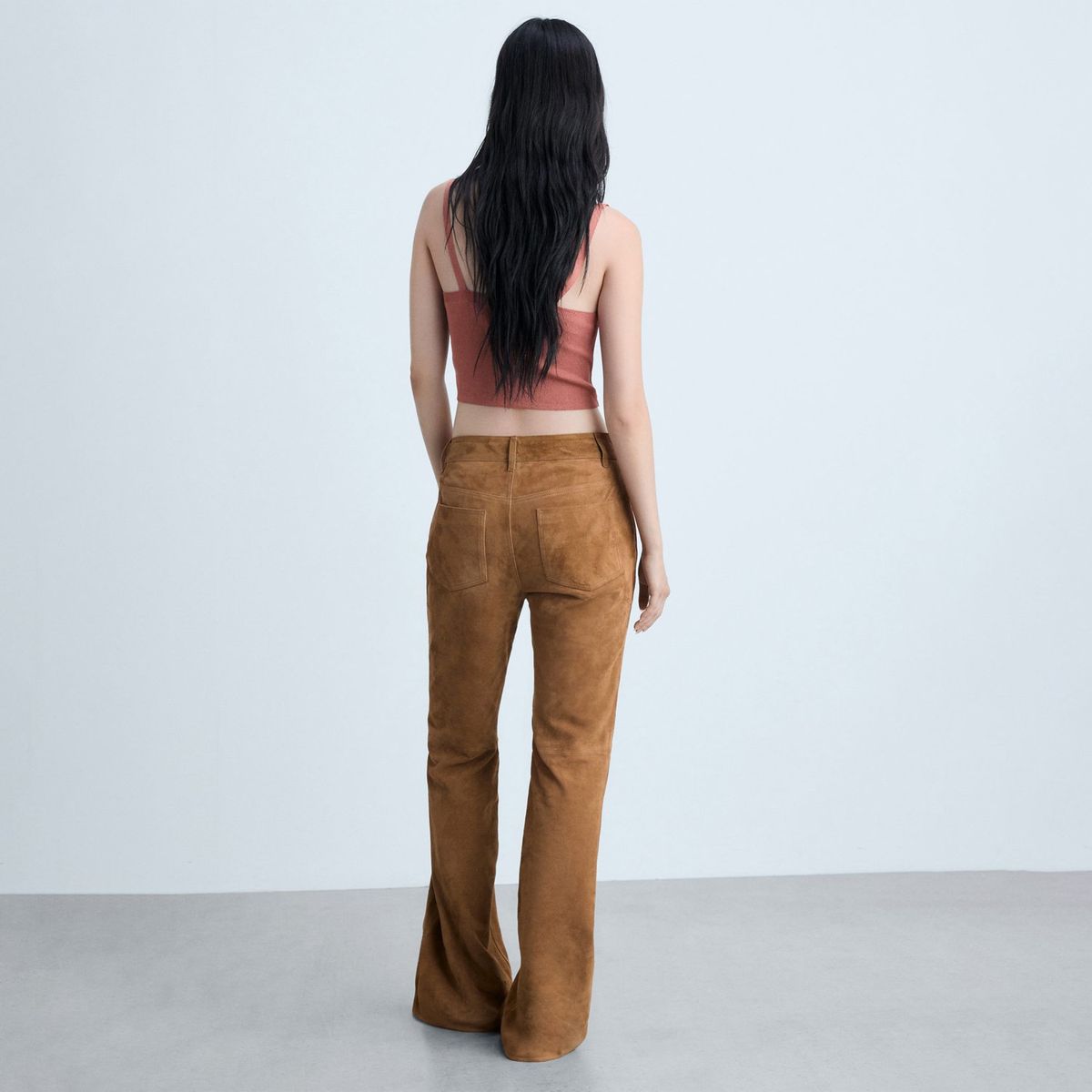 MANGO - Top Sin Mangas Mujer Mango