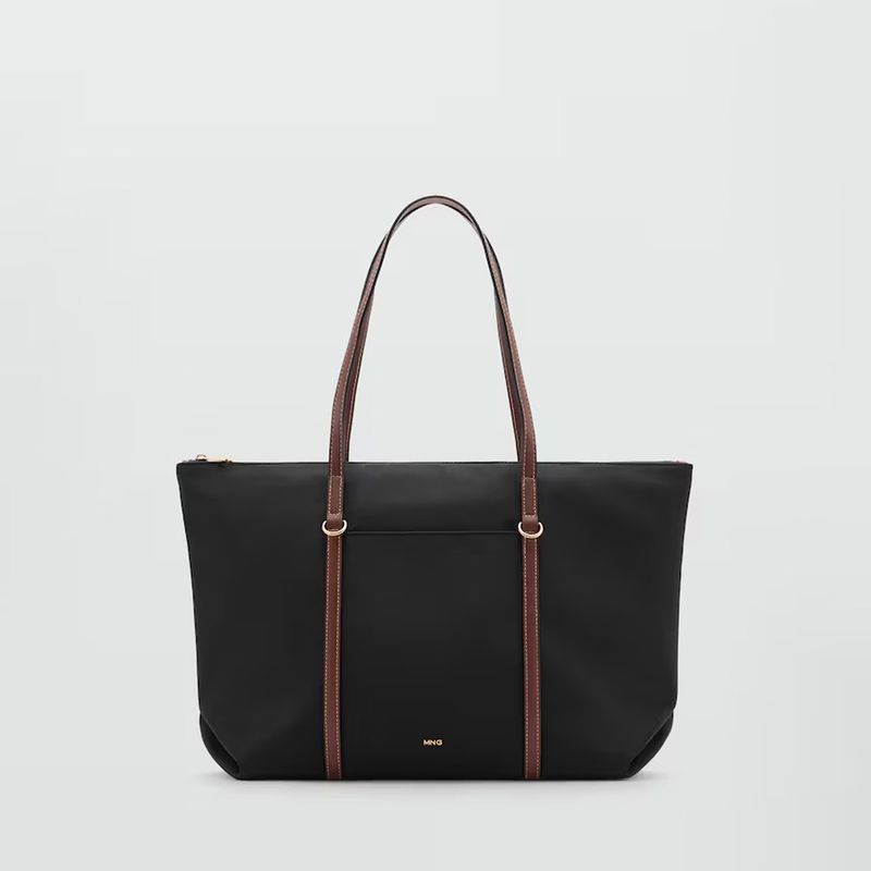 MANGO - Bolso G-- Cobalt Mango