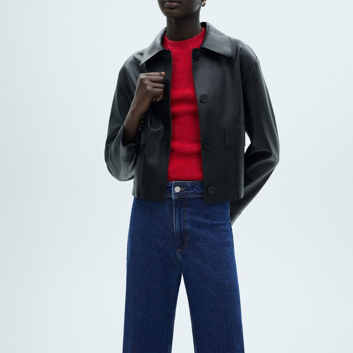 MANGO - Jean Algodón Mujer Mango