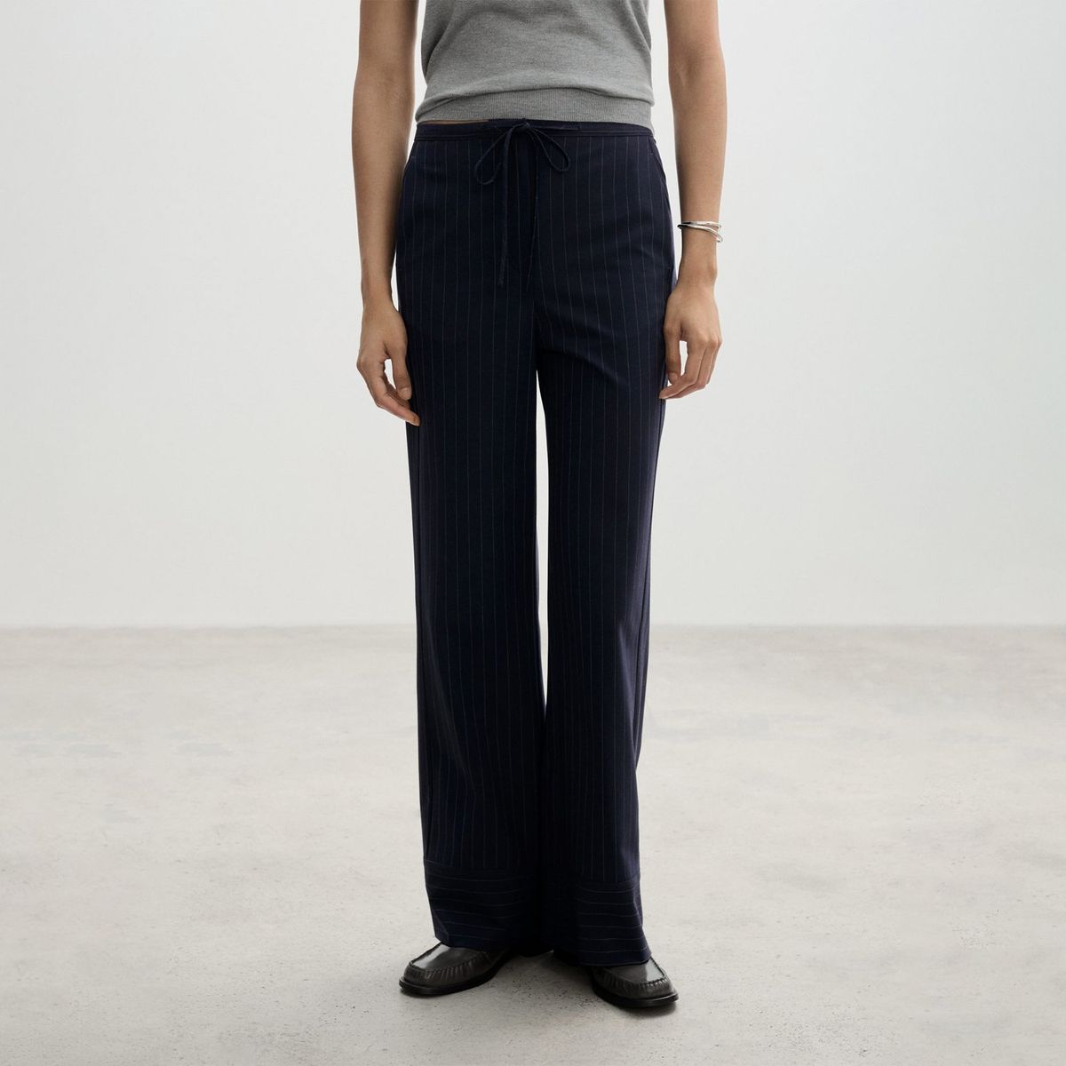 MANGO - Pantalón Straight Mujer Mango