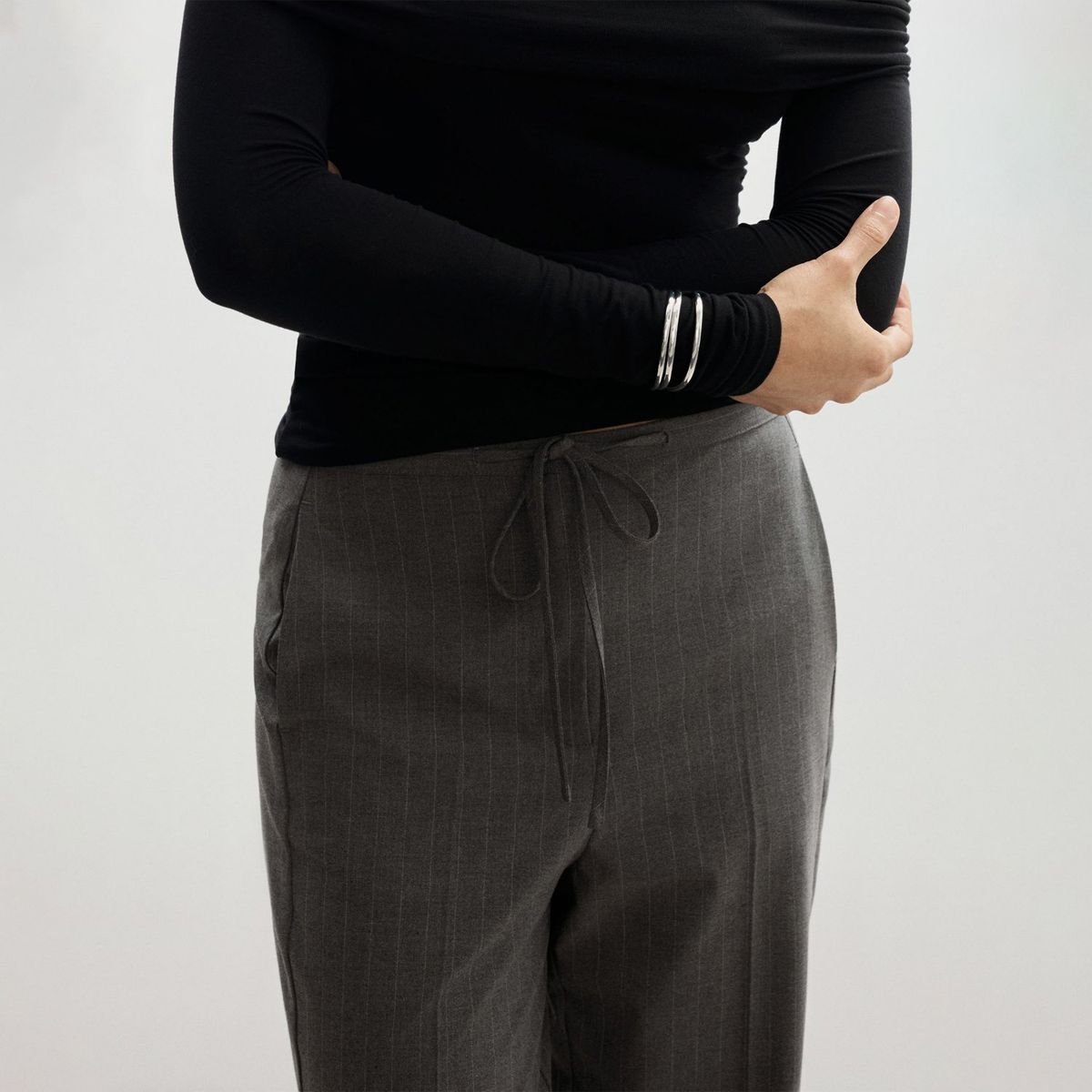 MANGO - Pantalón Straight Mujer Mango