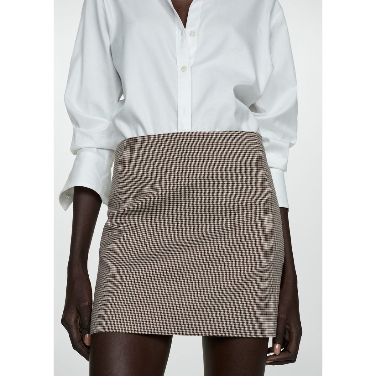 MANGO - Falda Corta Mujer Mango