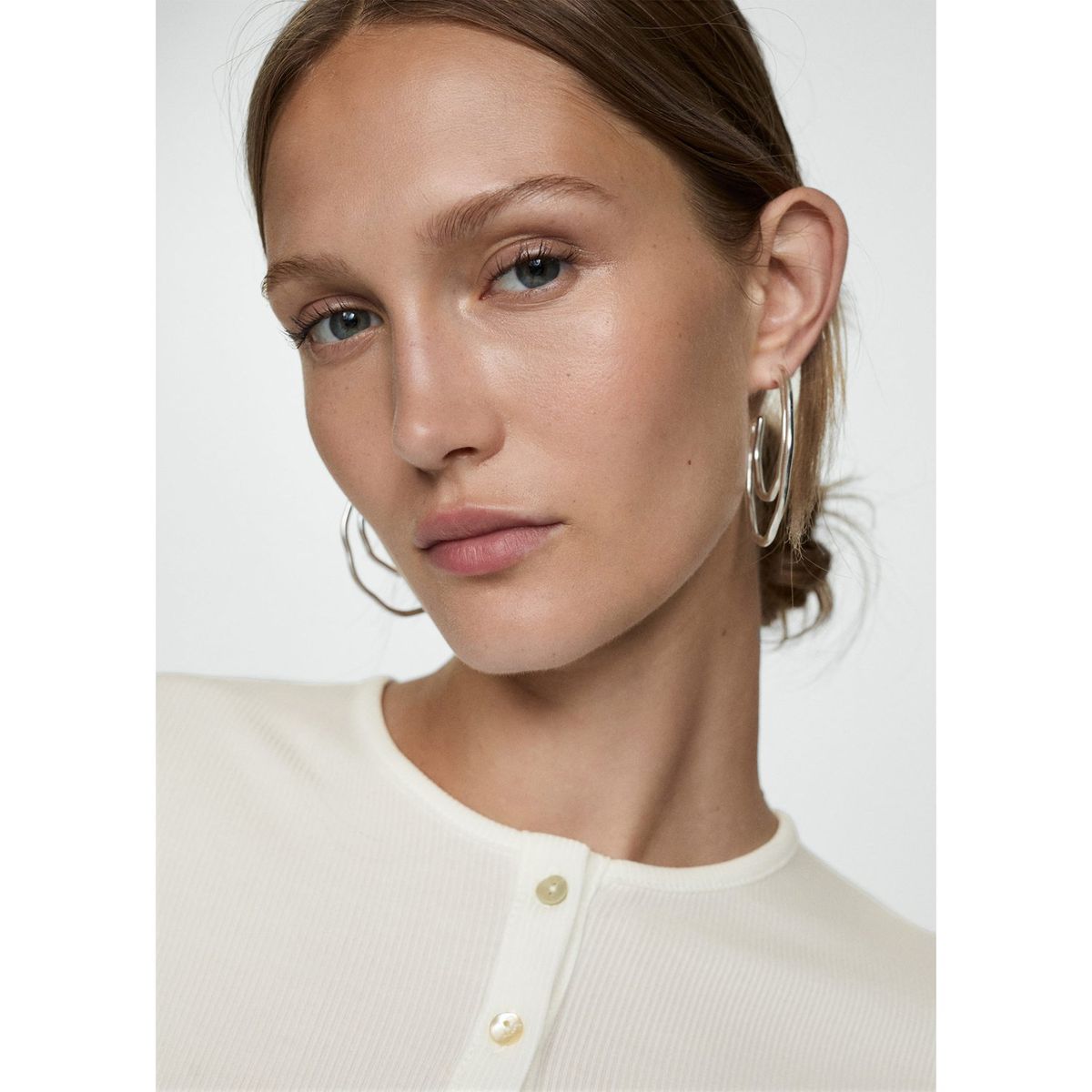 MANGO - Polo Manga Corta Mujer Mango