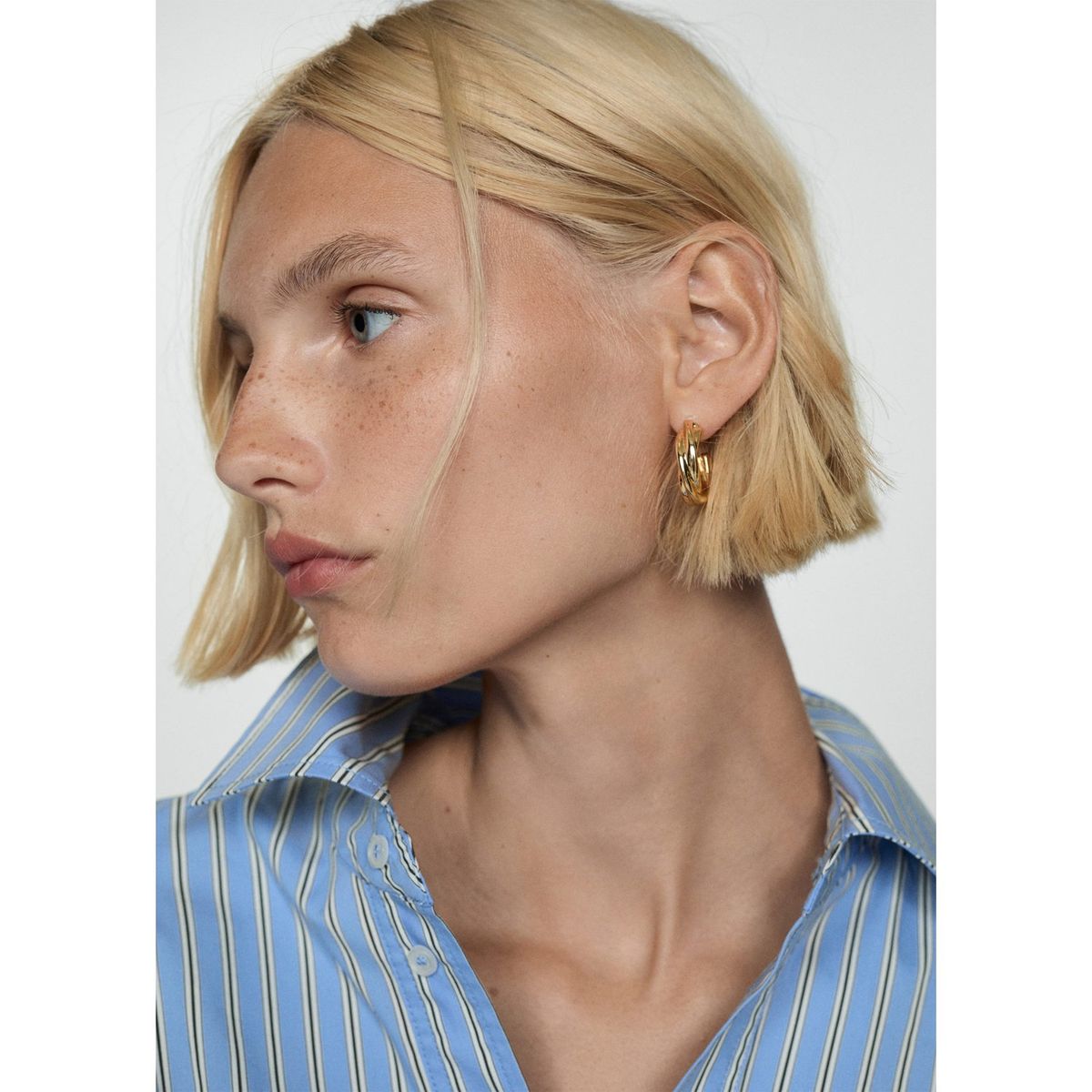 MANGO - Vestido Algodón Mujer Mango