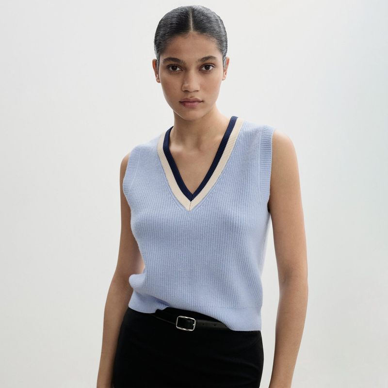 MANGO - Chaleco Mujer Mango