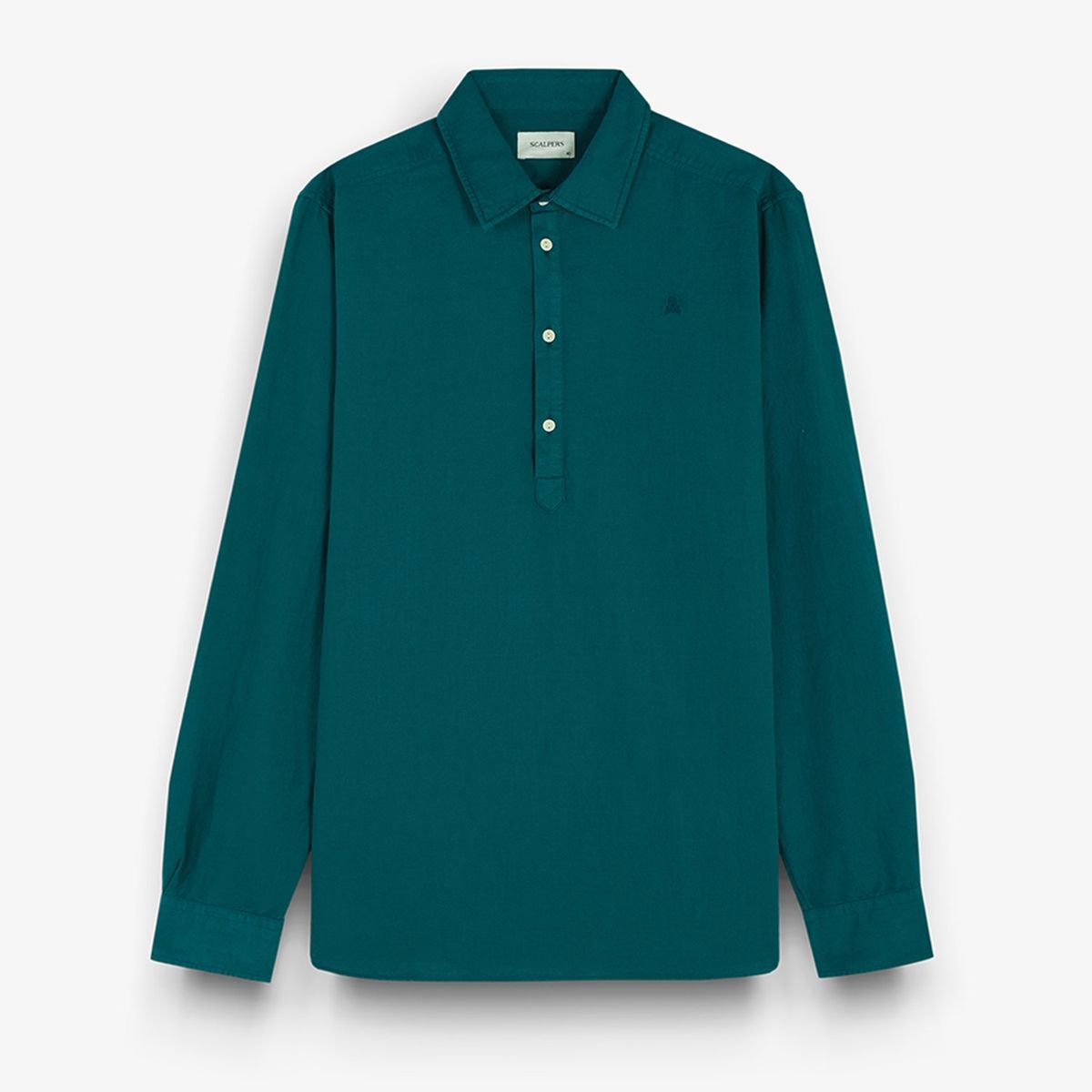 SCALPERS - Camisa Manga Larga Algodón Hombre Scalpers