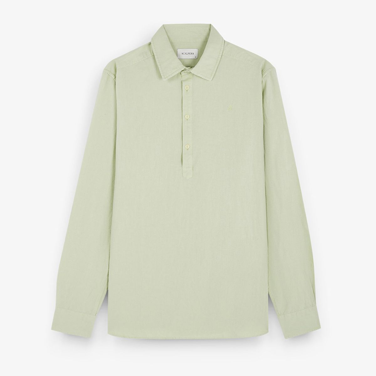 SCALPERS - Camisa Manga Larga Algodón Hombre Scalpers