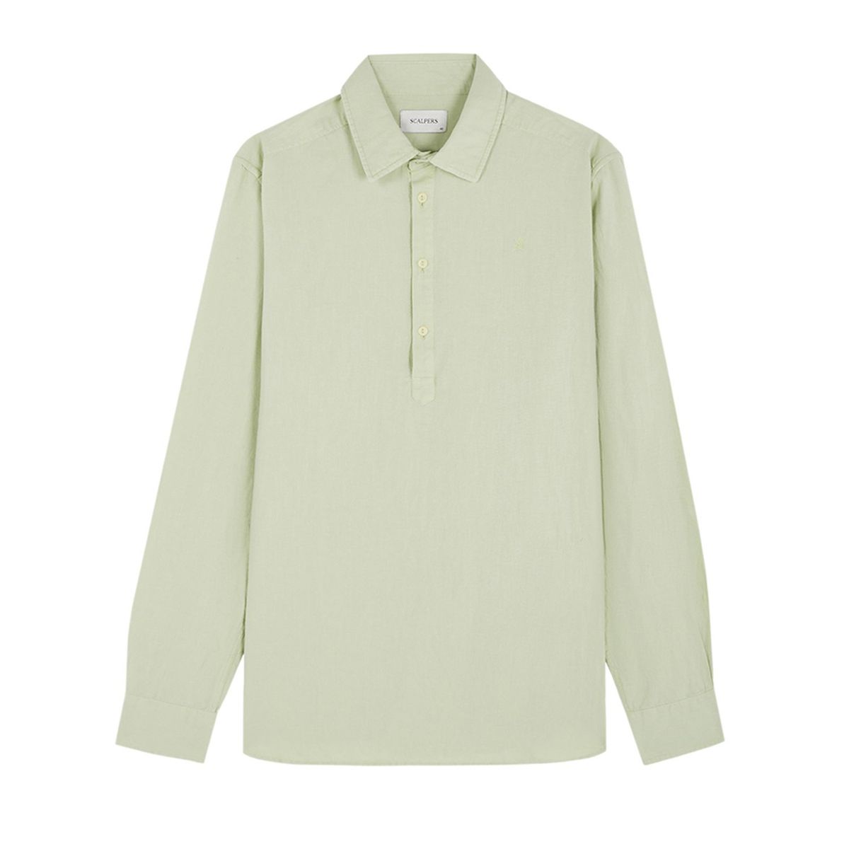 SCALPERS - Camisa Manga Larga Algodón Hombre Scalpers